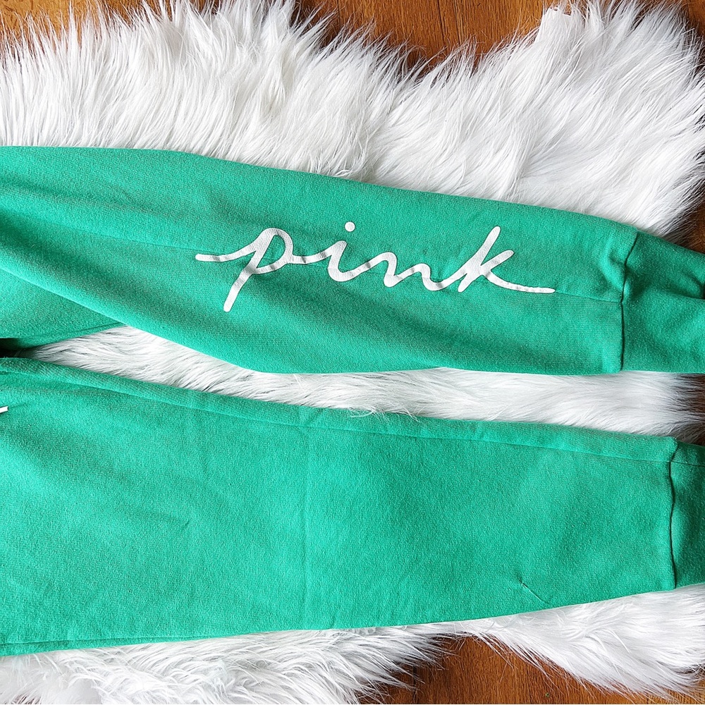 💖PINK Apple Green Sweat Pants💖 - Picture 3 of 7